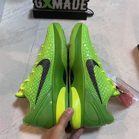 Kobe 6 “Grinch” from GX Made .